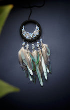 Load image into Gallery viewer, Small dream catcher with colorful feathers
