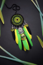 Load image into Gallery viewer, small beaded dream catcher
