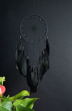 Load image into Gallery viewer, black dream catcher
