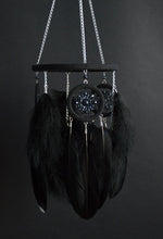 Load image into Gallery viewer, pure black dream catcher
