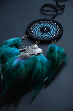 Load image into Gallery viewer, small turquoise dream catcher

