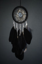 Load image into Gallery viewer, small full black dream catcher
