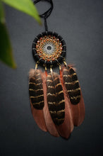 Load image into Gallery viewer, small brown dream catcher
