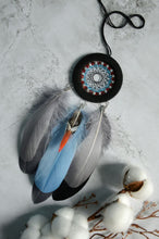 Load image into Gallery viewer, Little gray dreamcatcher
