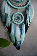 Load image into Gallery viewer, Dreamcatcher with turquoise rocks
