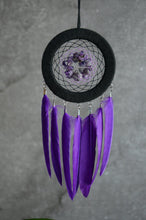 Load image into Gallery viewer, Little purple dreamcatcher
